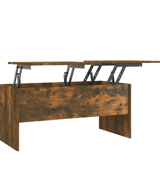 Couchtisch Räuchereiche 102x50,5x46,5 cm Holzwerkstoff