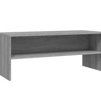 TV-Schrank Grau Sonoma 100x40x40 cm Holzwerkstoff