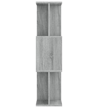 Bücherregal/Raumteiler Grau Sonoma 80x24x96 cm Holzwerkstoff