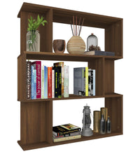 Bücherregal/Raumteiler Braun Eiche 80x24x96 cm Holzwerkstoff