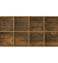 Bücherregal/Sideboard Räuchereiche 66×30×130 cm Holzwerkstoff