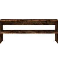 Couchtisch Räuchereiche 100x40x40 cm Holzwerkstoff