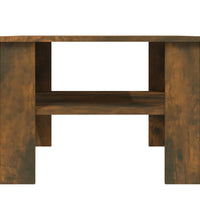 Couchtisch Räuchereiche 60x60x42 cm Holzwerkstoff