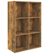Bücherregal/Sideboard Räuchereiche 66x30x98 cm Holzwerkstoff