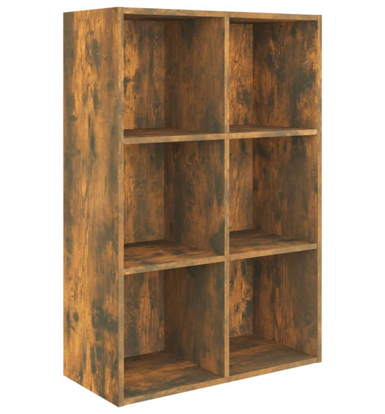 Bücherregal/Sideboard Räuchereiche 66x30x98 cm Holzwerkstoff