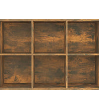 Bücherregal/Sideboard Räuchereiche 66x30x98 cm Holzwerkstoff