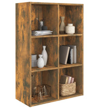 Bücherregal/Sideboard Räuchereiche 66x30x98 cm Holzwerkstoff