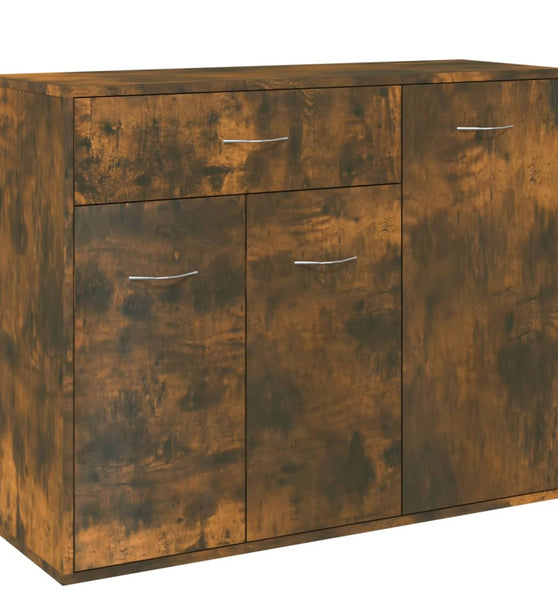 Sideboard Räuchereiche 88x30x70 cm Holzwerkstoff