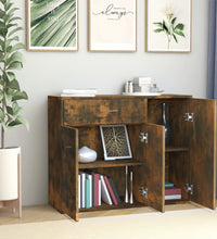 Sideboard Räuchereiche 88x30x70 cm Holzwerkstoff