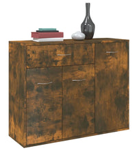 Sideboard Räuchereiche 88x30x70 cm Holzwerkstoff