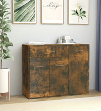 Sideboard Räuchereiche 88x30x70 cm Holzwerkstoff