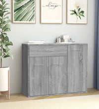 Sideboard Grau Sonoma 88x30x70 cm Holzwerkstoff