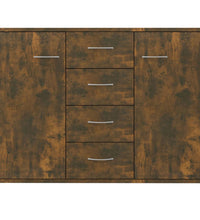 Sideboard Räuchereiche 88x30x65 cm Holzwerkstoff