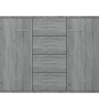 Sideboard Grau Sonoma 88x30x65 cm Holzwerkstoff