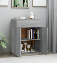 Sideboard Grau Sonoma 60x30x75 cm Holzwerkstoff