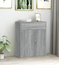 Sideboard Grau Sonoma 60x30x75 cm Holzwerkstoff