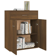 Sideboard Braun Eichen-Optik 60x30x75 cm Holzwerkstoff