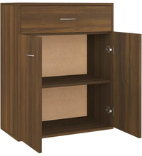 Sideboard Braun Eichen-Optik 60x30x75 cm Holzwerkstoff