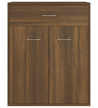 Sideboard Braun Eichen-Optik 60x30x75 cm Holzwerkstoff