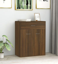 Sideboard Braun Eichen-Optik 60x30x75 cm Holzwerkstoff