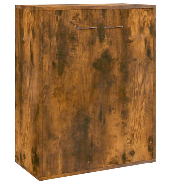 Sideboard Räuchereiche 60x30x75 cm Holzwerkstoff