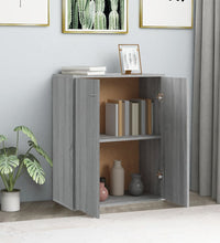 Sideboard Grau Sonoma 60x30x75 cm Holzwerkstoff