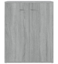 Sideboard Grau Sonoma 60x30x75 cm Holzwerkstoff