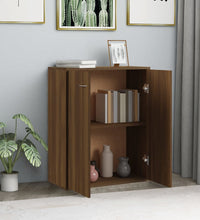 Sideboard Braun Eichen-Optik 60x30x75 cm Holzwerkstoff