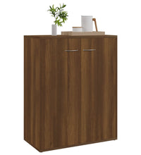 Sideboard Braun Eichen-Optik 60x30x75 cm Holzwerkstoff