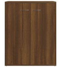 Sideboard Braun Eichen-Optik 60x30x75 cm Holzwerkstoff