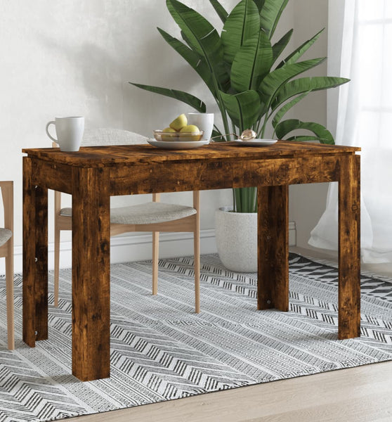 Esstisch Räuchereiche 120x60x76 cm Holzwerkstoff