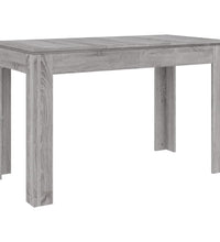 Esstisch Grau Sonoma 120x60x76 cm Holzwerkstoff
