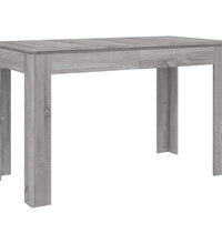 Esstisch Grau Sonoma 120x60x76 cm Holzwerkstoff