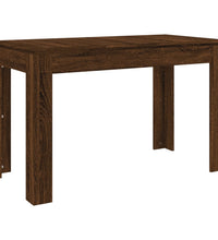 Esstisch Braun Eichen-Optik 120x60x76 cm Holzwerkstoff