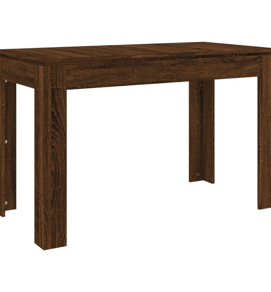 Esstisch Braun Eichen-Optik 120x60x76 cm Holzwerkstoff