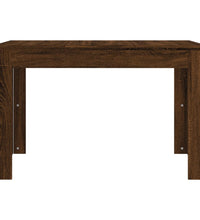 Esstisch Braun Eichen-Optik 120x60x76 cm Holzwerkstoff