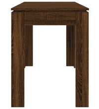 Esstisch Braun Eichen-Optik 120x60x76 cm Holzwerkstoff