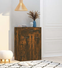 Schuhschrank Räuchereiche 60x35x84 cm Holzwerkstoff