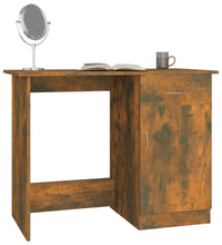 Schreibtisch Räuchereiche 100x50x76 cm Holzwerkstoff