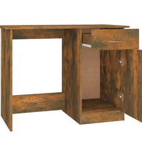 Schreibtisch Räuchereiche 100x50x76 cm Holzwerkstoff