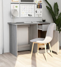 Schreibtisch Grau Sonoma 100x50x76 cm Holzwerkstoff
