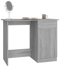 Schreibtisch Grau Sonoma 100x50x76 cm Holzwerkstoff