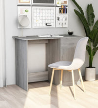 Schreibtisch Grau Sonoma 100x50x76 cm Holzwerkstoff