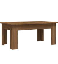 Couchtisch Braun Eichen-Optik 100x60x42 cm Holzwerkstoff