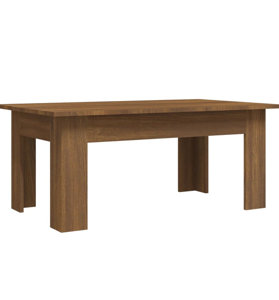 Couchtisch Braun Eichen-Optik 100x60x42 cm Holzwerkstoff