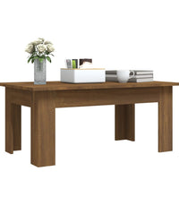 Couchtisch Braun Eichen-Optik 100x60x42 cm Holzwerkstoff