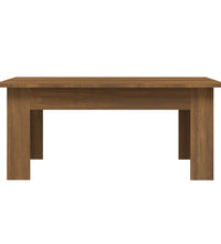 Couchtisch Braun Eichen-Optik 100x60x42 cm Holzwerkstoff