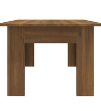 Couchtisch Braun Eichen-Optik 100x60x42 cm Holzwerkstoff