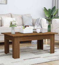 Couchtisch Braun Eichen-Optik 100x60x42 cm Holzwerkstoff