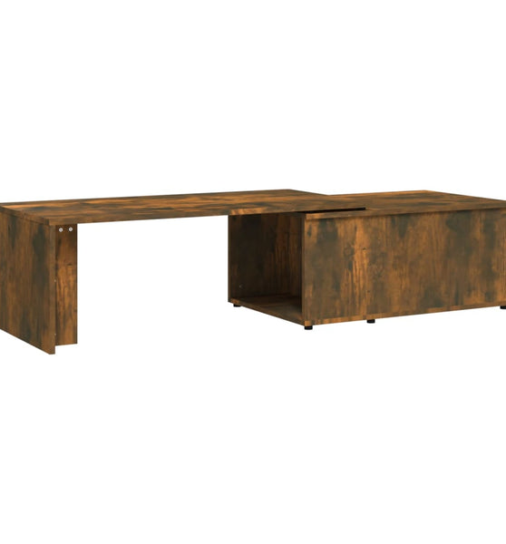 Couchtisch Räuchereiche 150x50x35 cm Holzwerkstoff